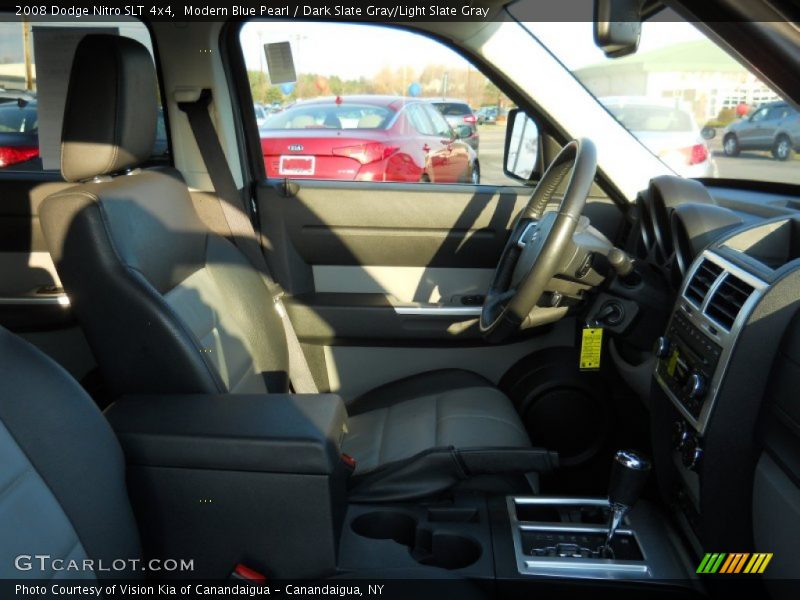 Modern Blue Pearl / Dark Slate Gray/Light Slate Gray 2008 Dodge Nitro SLT 4x4
