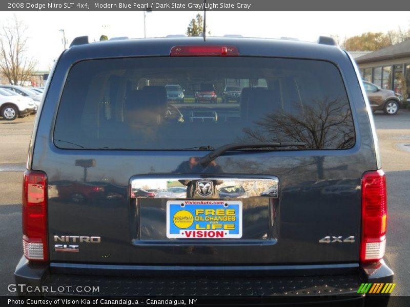 Modern Blue Pearl / Dark Slate Gray/Light Slate Gray 2008 Dodge Nitro SLT 4x4