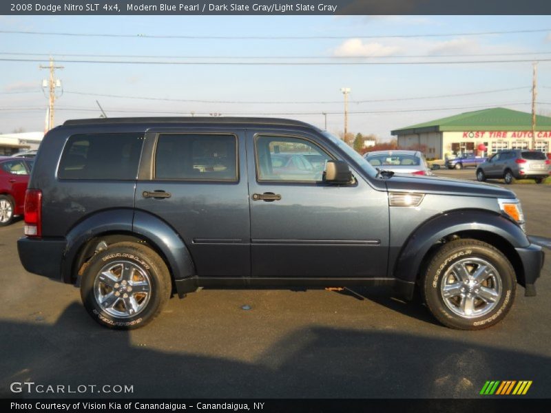Modern Blue Pearl / Dark Slate Gray/Light Slate Gray 2008 Dodge Nitro SLT 4x4