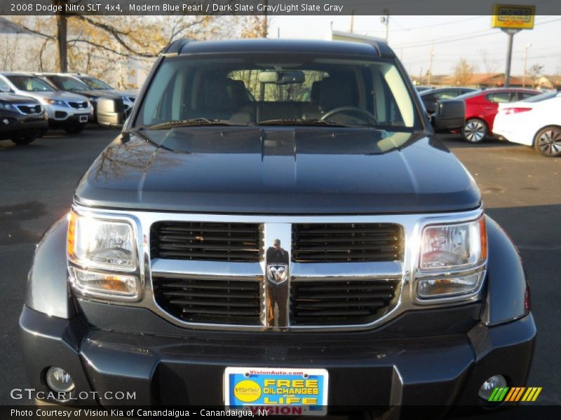 Modern Blue Pearl / Dark Slate Gray/Light Slate Gray 2008 Dodge Nitro SLT 4x4