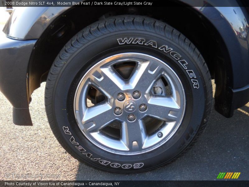 Modern Blue Pearl / Dark Slate Gray/Light Slate Gray 2008 Dodge Nitro SLT 4x4