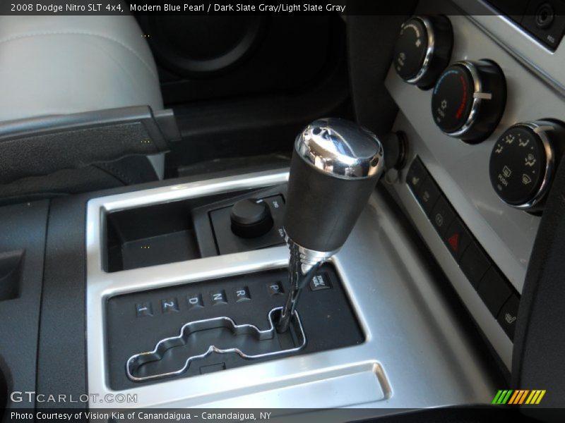 Modern Blue Pearl / Dark Slate Gray/Light Slate Gray 2008 Dodge Nitro SLT 4x4