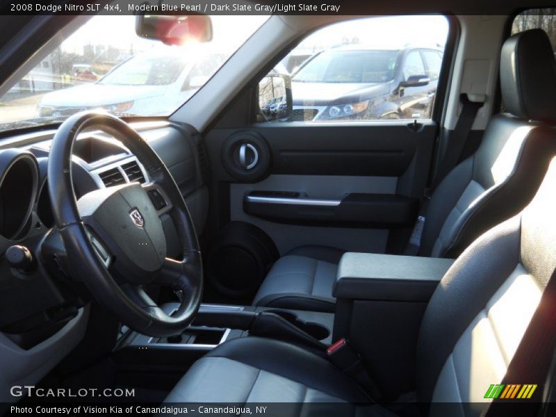 Modern Blue Pearl / Dark Slate Gray/Light Slate Gray 2008 Dodge Nitro SLT 4x4