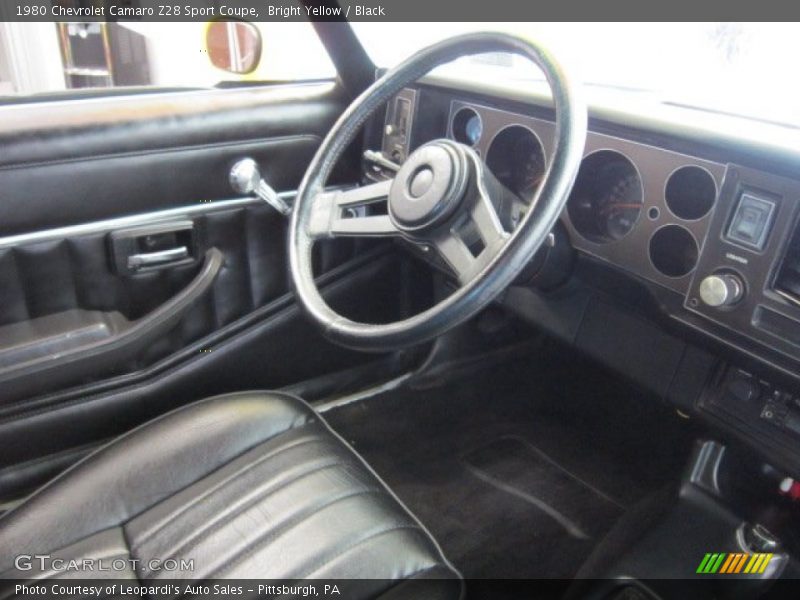  1980 Camaro Z28 Sport Coupe Steering Wheel