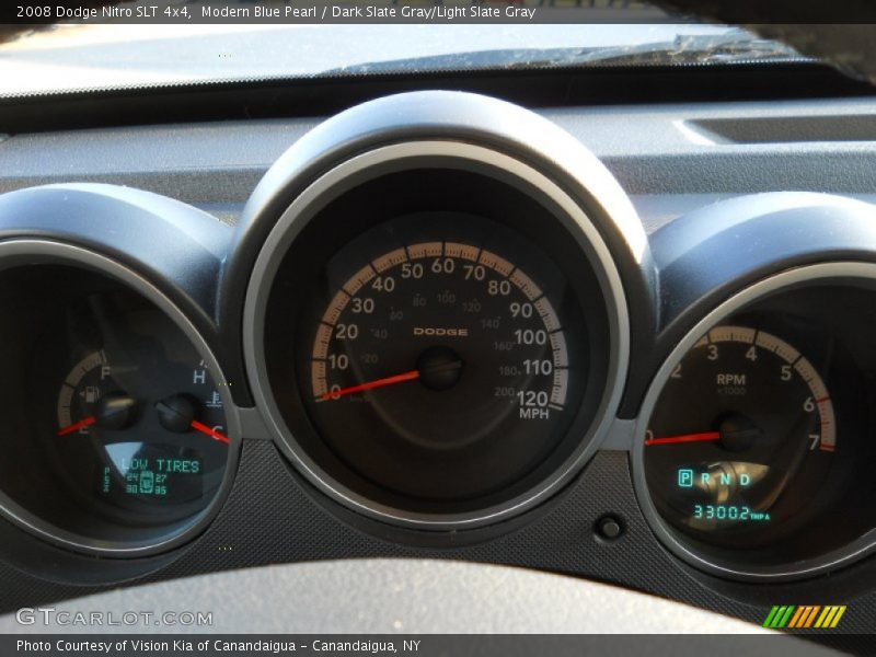 Modern Blue Pearl / Dark Slate Gray/Light Slate Gray 2008 Dodge Nitro SLT 4x4