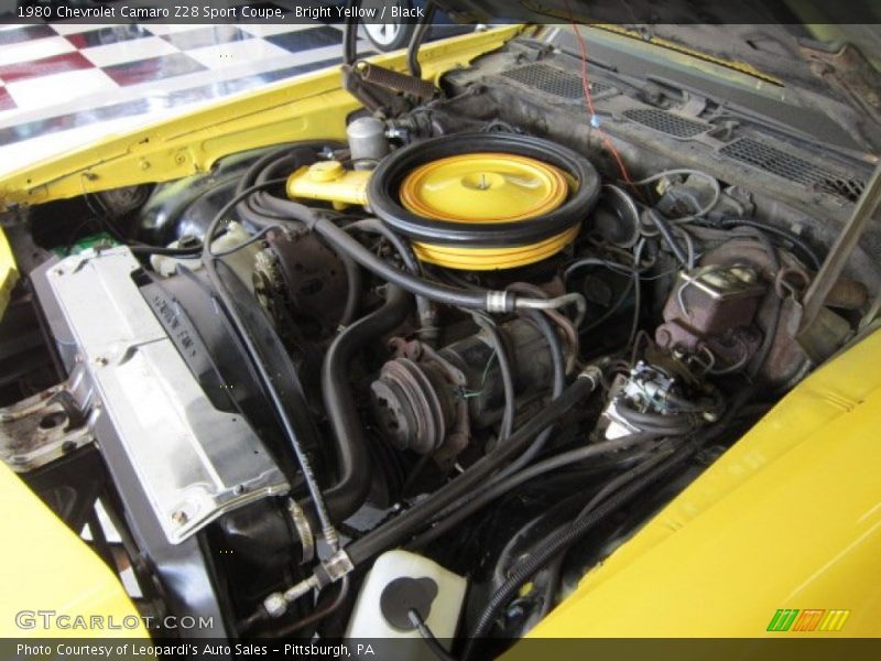  1980 Camaro Z28 Sport Coupe Engine - 350 cid OHV 16-Valve V8