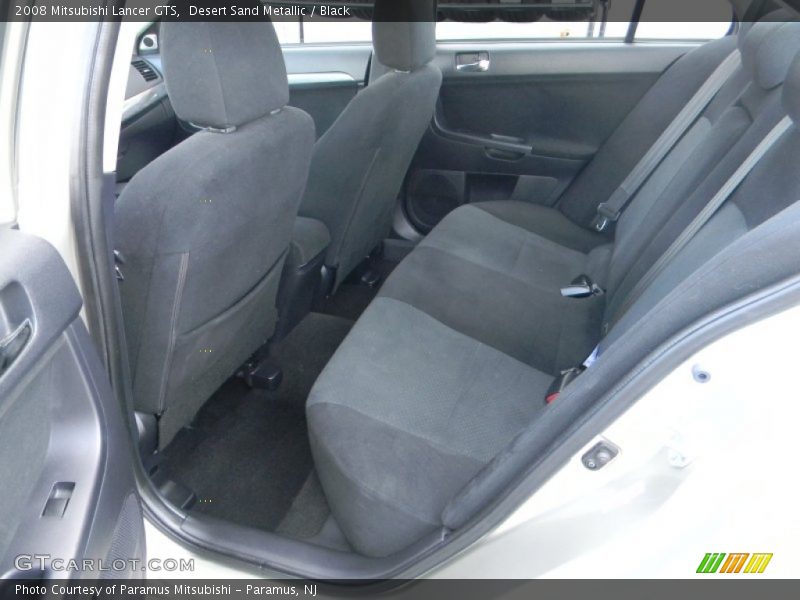 Desert Sand Metallic / Black 2008 Mitsubishi Lancer GTS