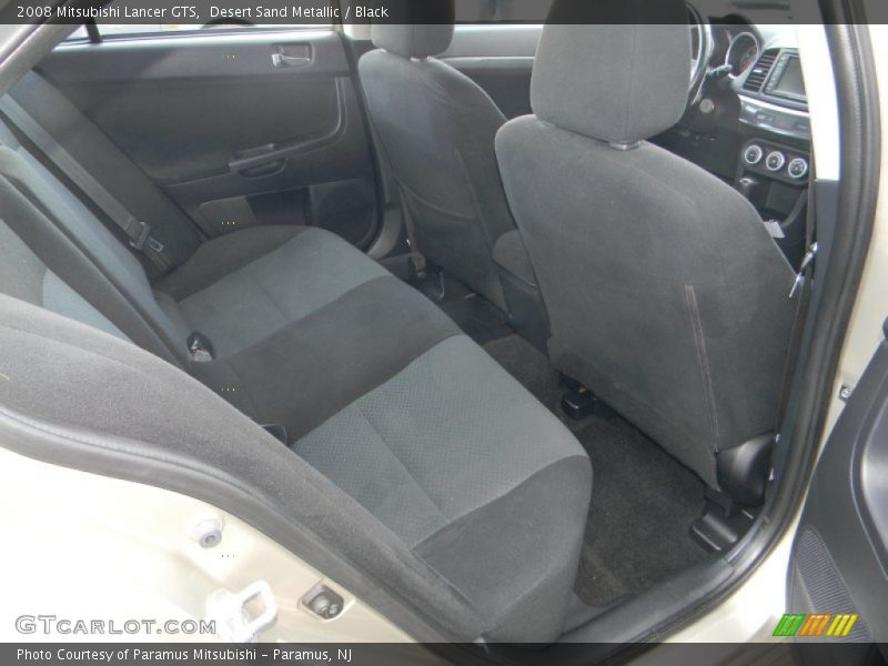 Desert Sand Metallic / Black 2008 Mitsubishi Lancer GTS