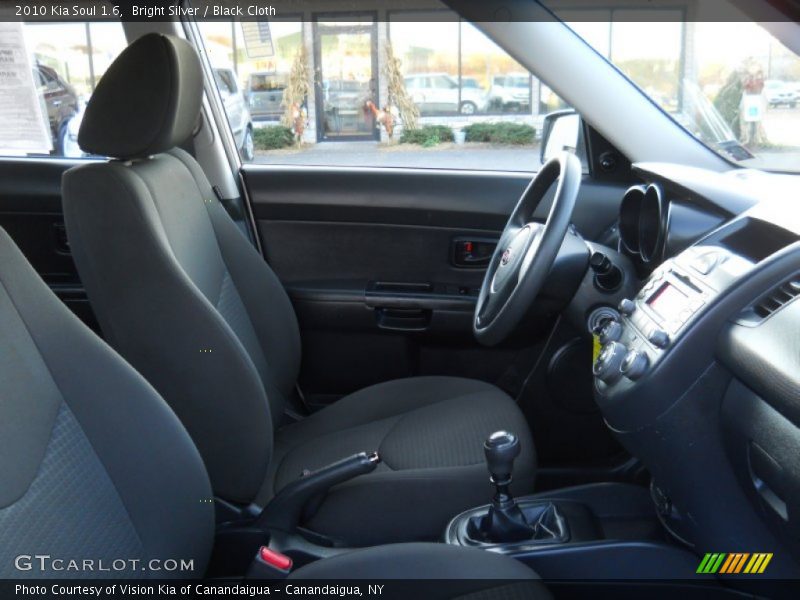  2010 Soul 1.6 Black Cloth Interior