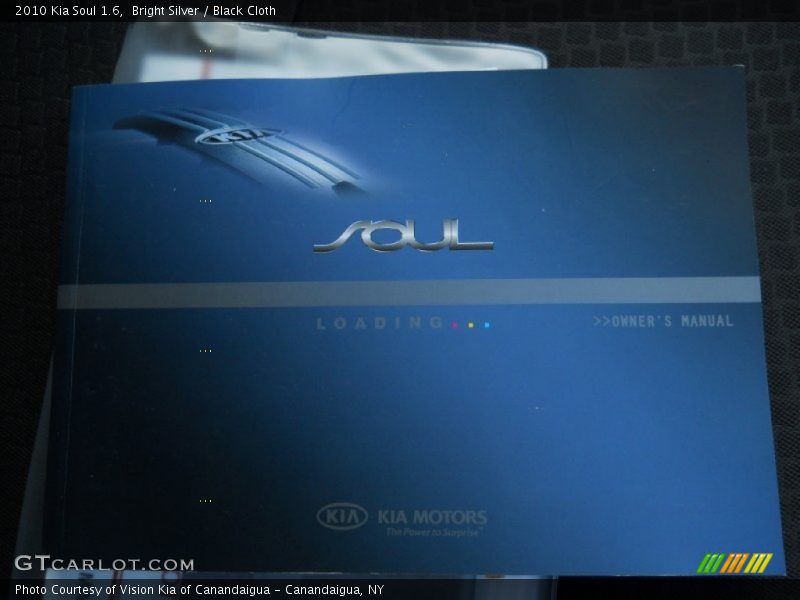 Books/Manuals of 2010 Soul 1.6