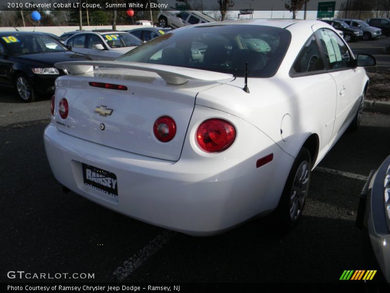 Summit White / Ebony 2010 Chevrolet Cobalt LT Coupe