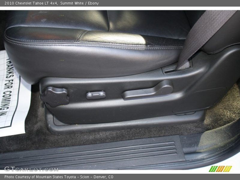 Summit White / Ebony 2010 Chevrolet Tahoe LT 4x4