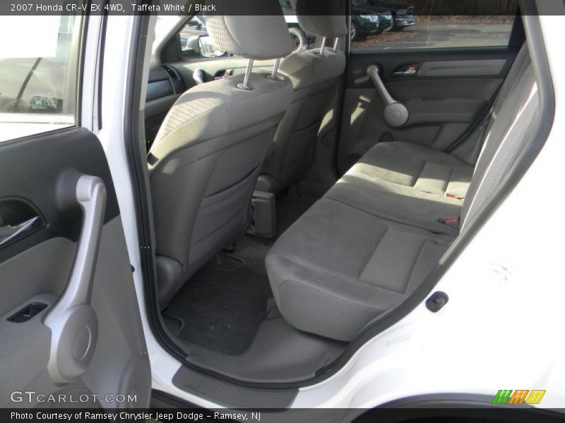 Taffeta White / Black 2007 Honda CR-V EX 4WD