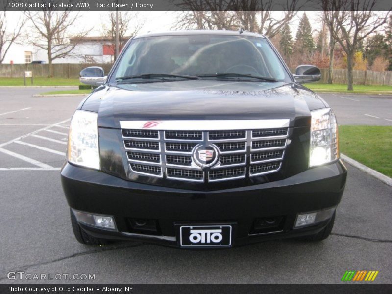 Black Raven / Ebony 2008 Cadillac Escalade AWD