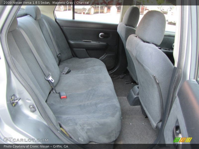 Magnetic Gray / Charcoal 2009 Nissan Versa 1.8 S Sedan