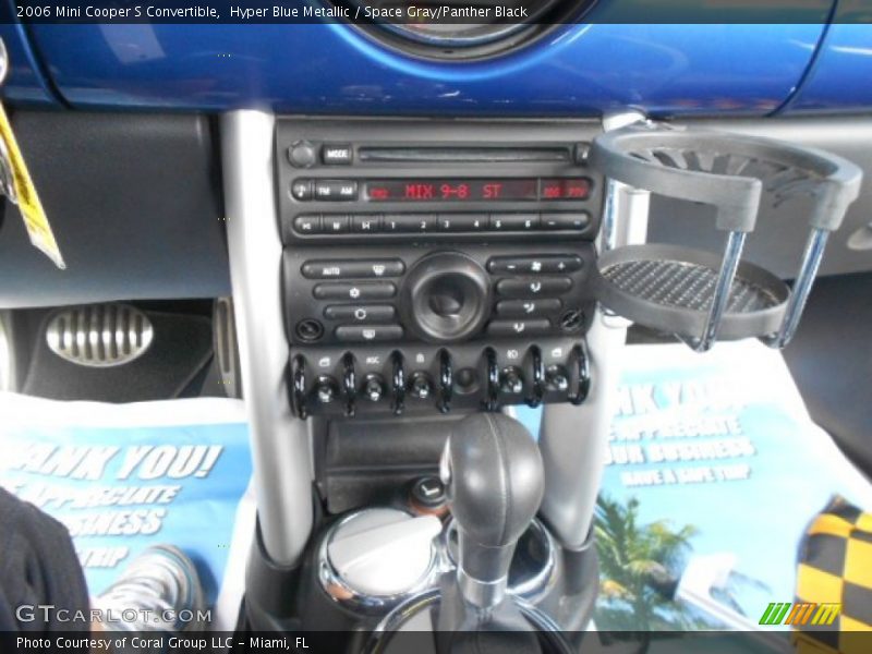 Hyper Blue Metallic / Space Gray/Panther Black 2006 Mini Cooper S Convertible