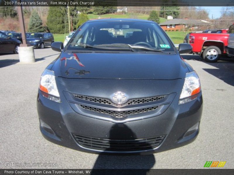 Flint Mica / Dark Charcoal 2007 Toyota Yaris Sedan