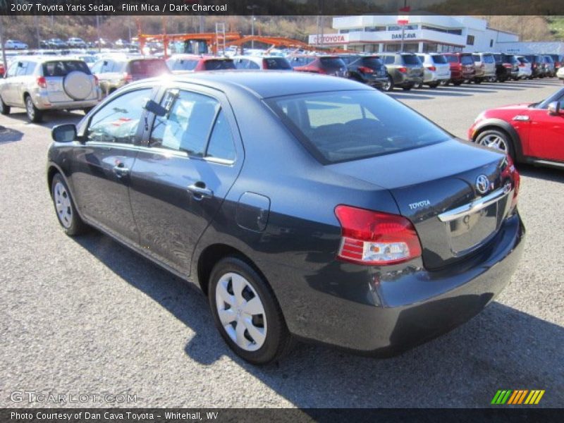 Flint Mica / Dark Charcoal 2007 Toyota Yaris Sedan