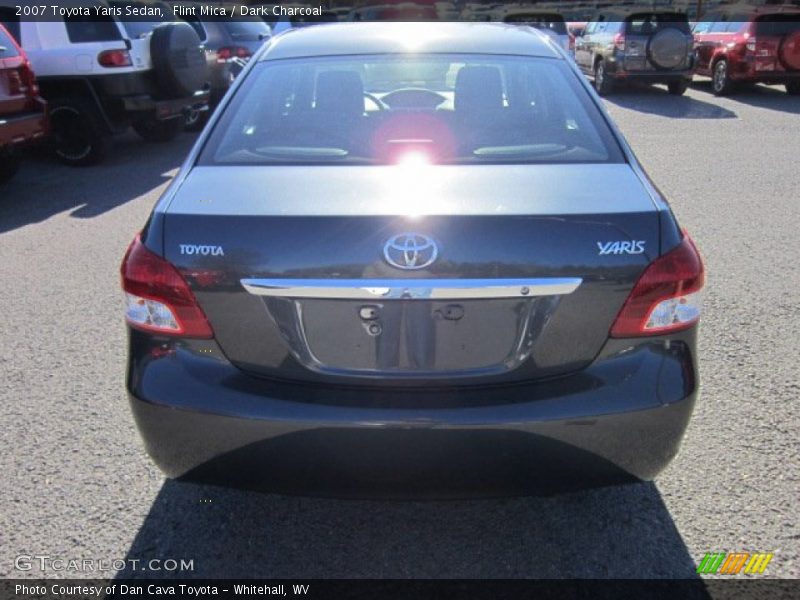 Flint Mica / Dark Charcoal 2007 Toyota Yaris Sedan
