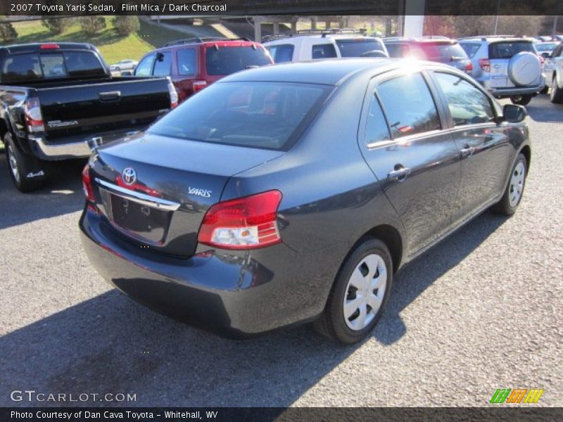 Flint Mica / Dark Charcoal 2007 Toyota Yaris Sedan