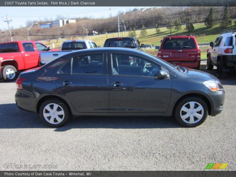 Flint Mica / Dark Charcoal 2007 Toyota Yaris Sedan