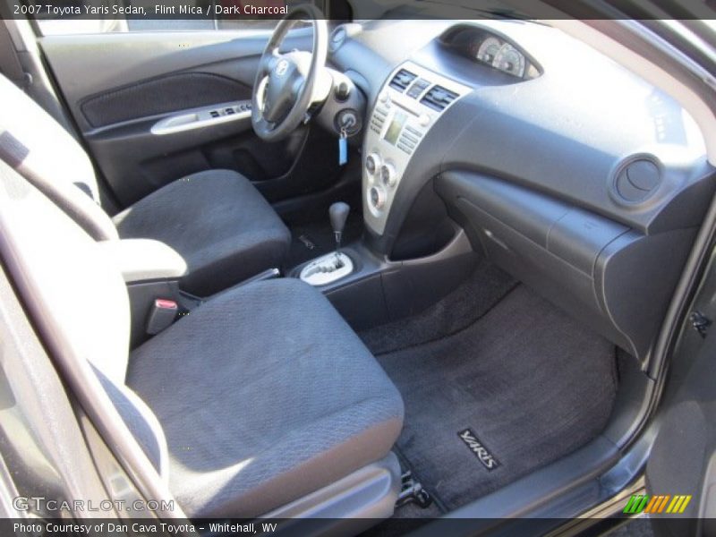 Flint Mica / Dark Charcoal 2007 Toyota Yaris Sedan