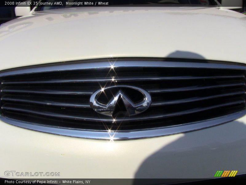 Moonlight White / Wheat 2008 Infiniti EX 35 Journey AWD