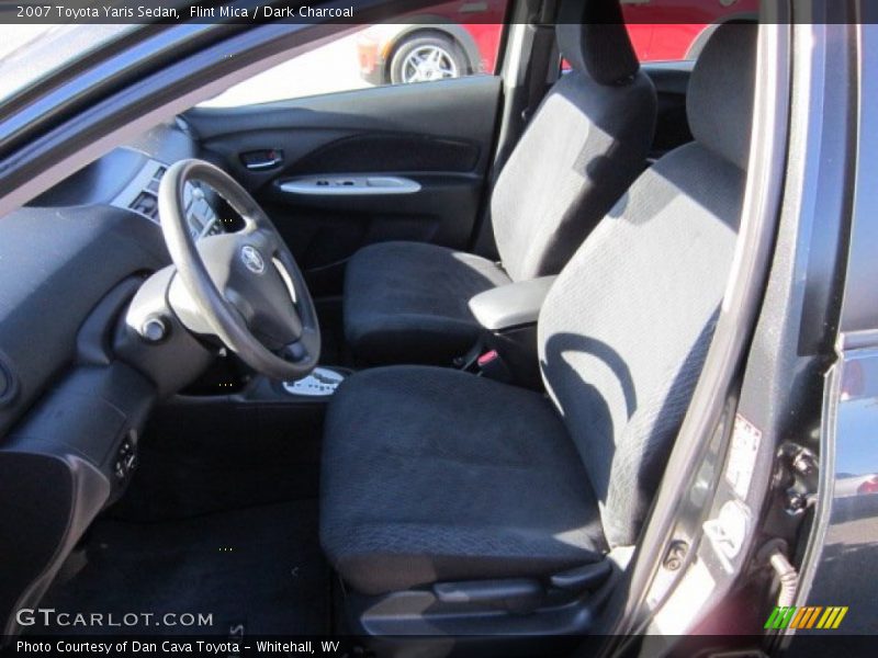 Flint Mica / Dark Charcoal 2007 Toyota Yaris Sedan