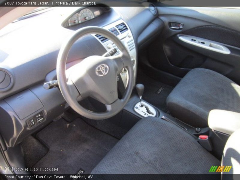 Flint Mica / Dark Charcoal 2007 Toyota Yaris Sedan