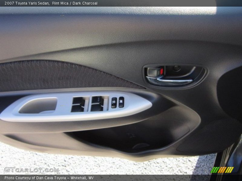 Flint Mica / Dark Charcoal 2007 Toyota Yaris Sedan