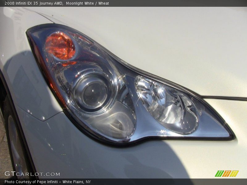 Moonlight White / Wheat 2008 Infiniti EX 35 Journey AWD