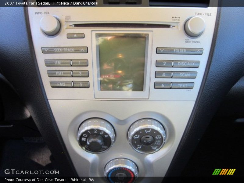 Flint Mica / Dark Charcoal 2007 Toyota Yaris Sedan