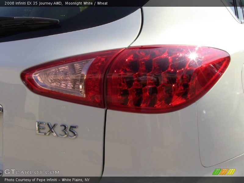 Moonlight White / Wheat 2008 Infiniti EX 35 Journey AWD
