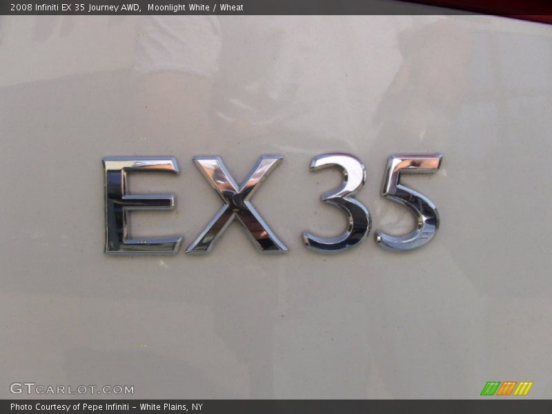 Moonlight White / Wheat 2008 Infiniti EX 35 Journey AWD