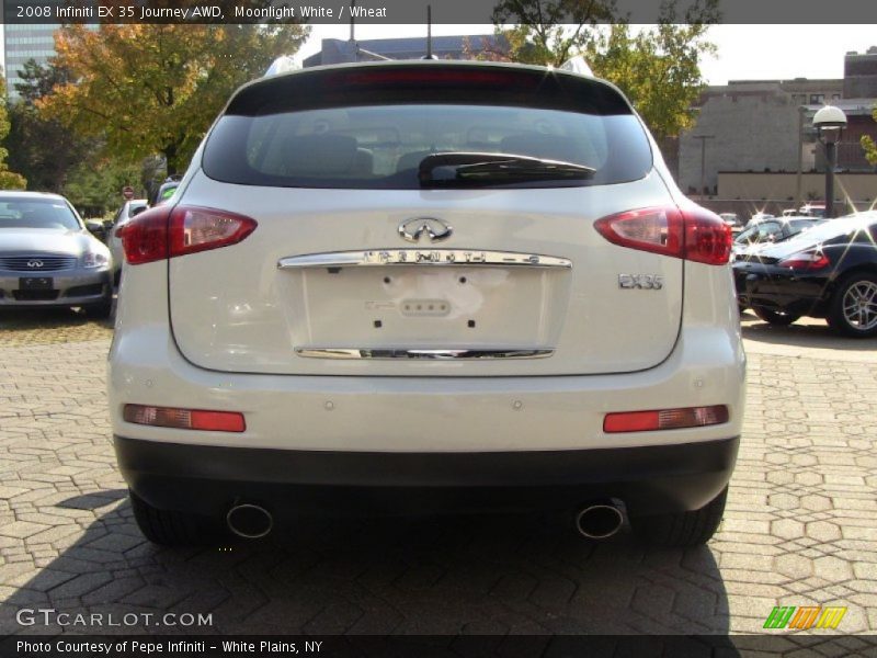 Moonlight White / Wheat 2008 Infiniti EX 35 Journey AWD