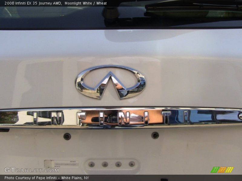 Moonlight White / Wheat 2008 Infiniti EX 35 Journey AWD