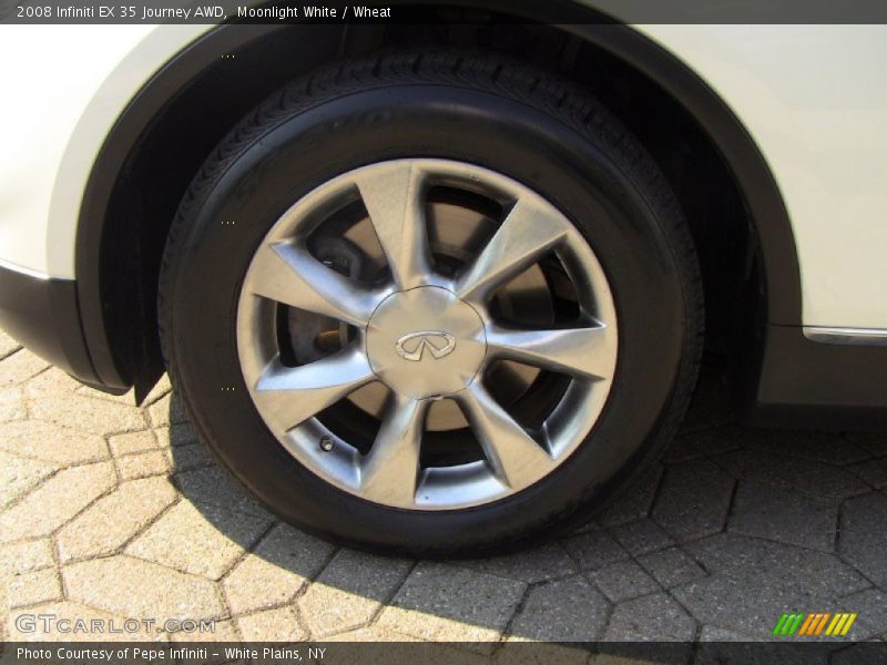 Moonlight White / Wheat 2008 Infiniti EX 35 Journey AWD