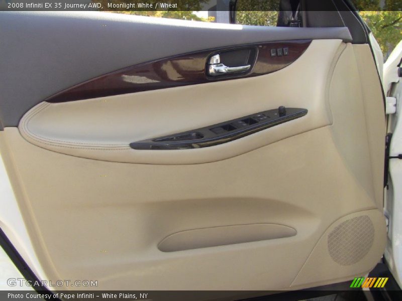 Moonlight White / Wheat 2008 Infiniti EX 35 Journey AWD