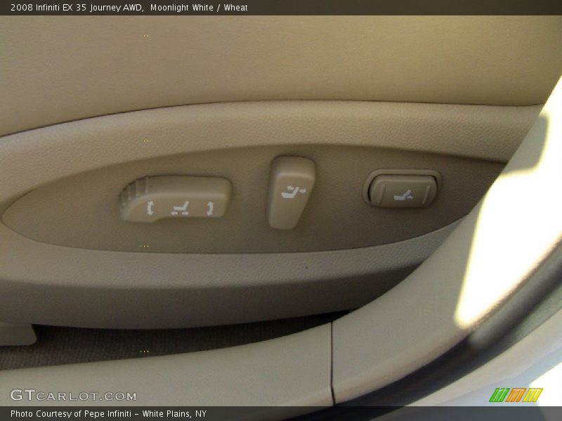 Moonlight White / Wheat 2008 Infiniti EX 35 Journey AWD