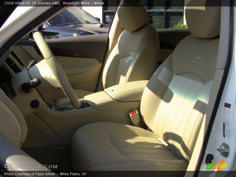 Moonlight White / Wheat 2008 Infiniti EX 35 Journey AWD