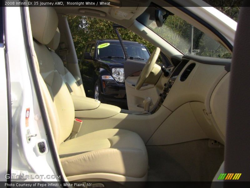 Moonlight White / Wheat 2008 Infiniti EX 35 Journey AWD