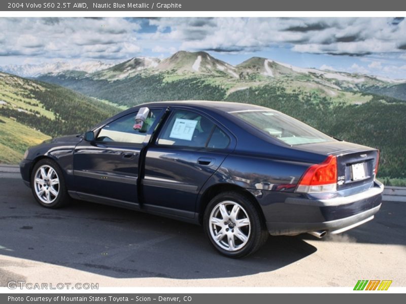 Nautic Blue Metallic / Graphite 2004 Volvo S60 2.5T AWD