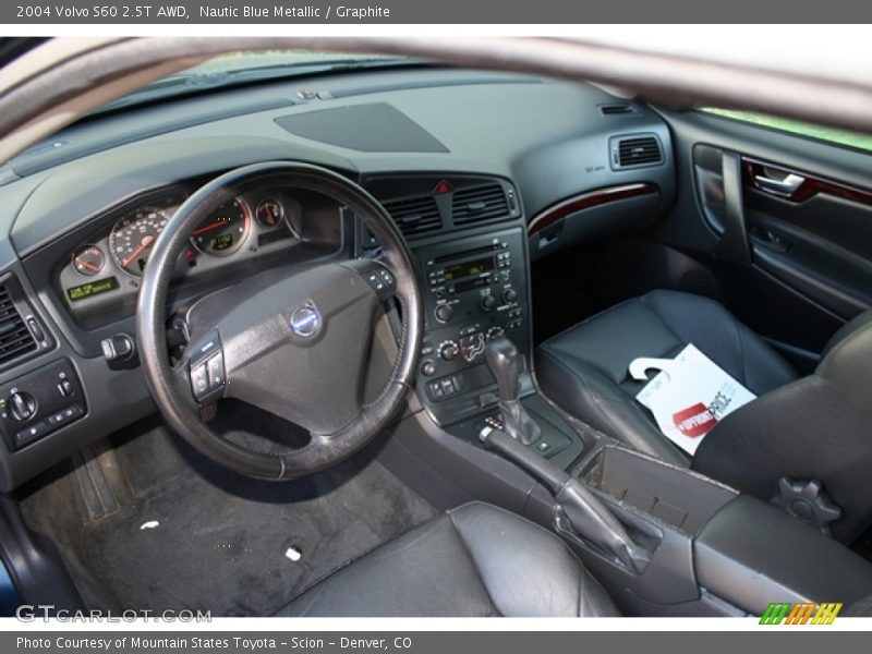 Nautic Blue Metallic / Graphite 2004 Volvo S60 2.5T AWD