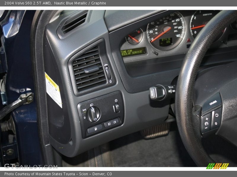 Nautic Blue Metallic / Graphite 2004 Volvo S60 2.5T AWD