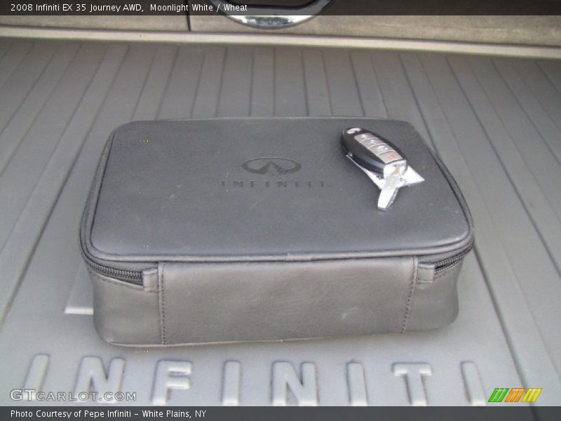 Moonlight White / Wheat 2008 Infiniti EX 35 Journey AWD