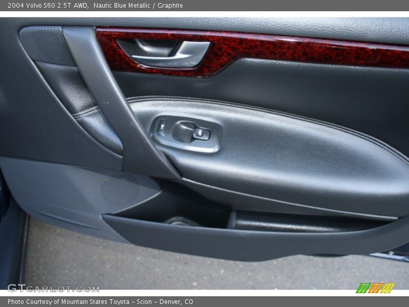 Nautic Blue Metallic / Graphite 2004 Volvo S60 2.5T AWD