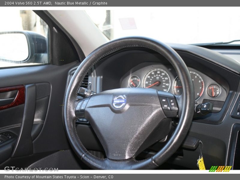 Nautic Blue Metallic / Graphite 2004 Volvo S60 2.5T AWD