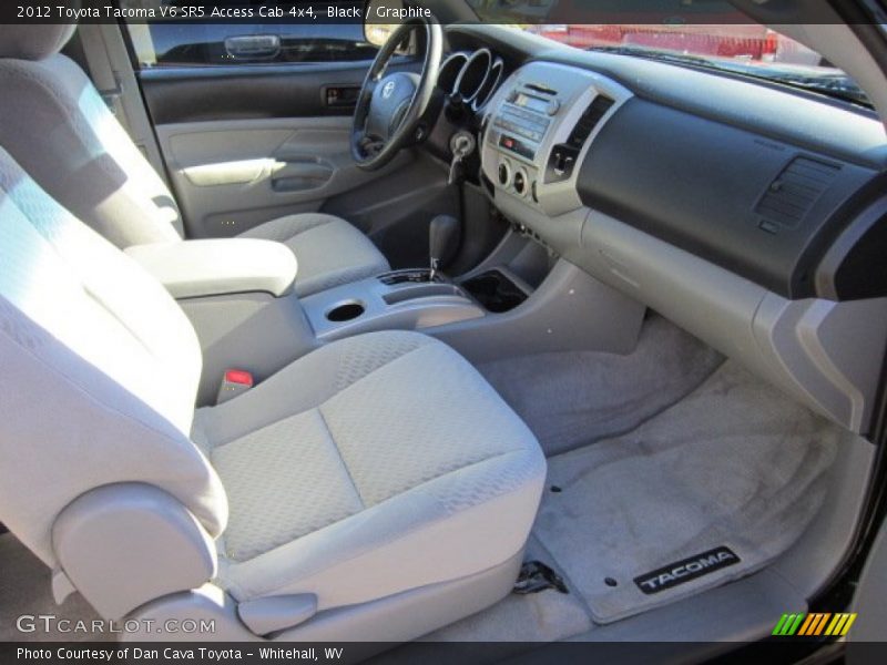 Black / Graphite 2012 Toyota Tacoma V6 SR5 Access Cab 4x4