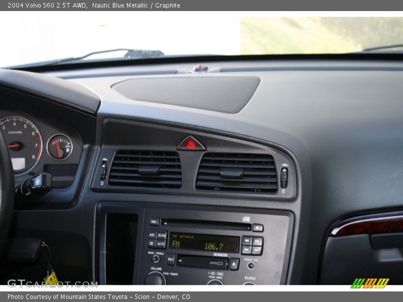 Nautic Blue Metallic / Graphite 2004 Volvo S60 2.5T AWD