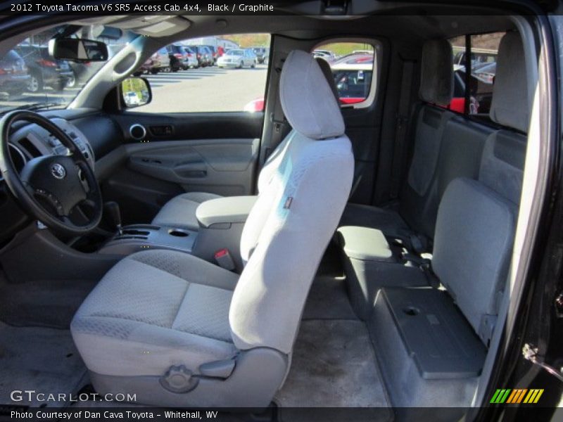  2012 Tacoma V6 SR5 Access Cab 4x4 Graphite Interior
